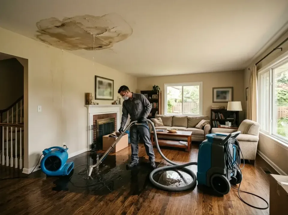 attic-pipe-burst-ceiling-drip-008 — frequently asked questions, Water Damage Restoration & Carpet Care in East Milton, FL